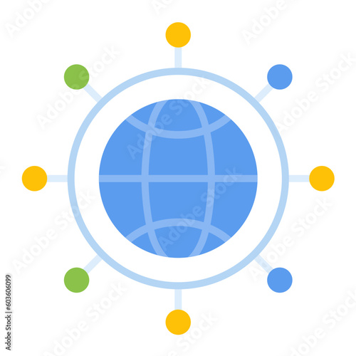 Global Network Icon