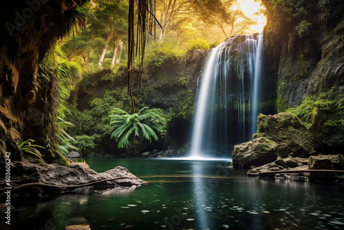 waterfall in the forest