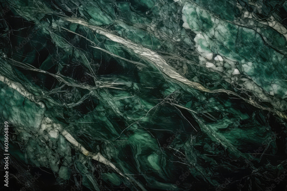 Marble Surface Texture Background Deep Green Marble With Lighter Green ...