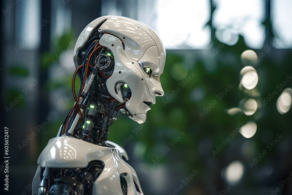 Human Artificial Intelligence - obrazy, fototapety, plakaty 