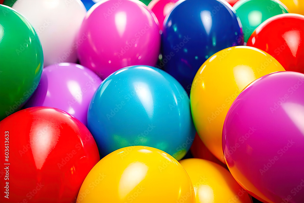 A Lots of colorful balls toy background A Lots of colorful balls toy background