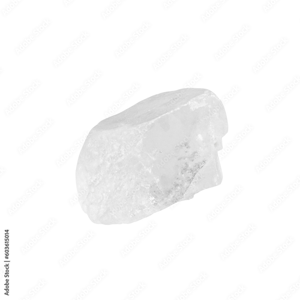 Rock sea salt isolated on white background, full depth of field Rock sea salt isolated on white background, full depth of field