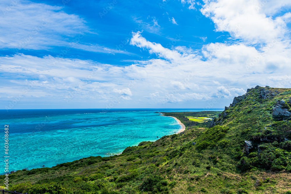 Fototapeta premium 沖縄・石垣島 平久保崎の絶景 