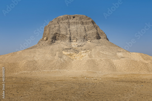 El Lahun Pyramid at Fayoum in Egypt