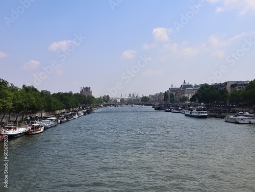 Photo La Seine Paris France europe © ClemMT