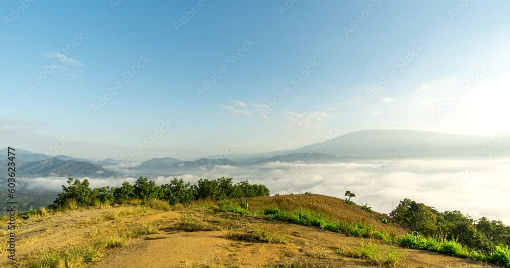Mist and nature around Mon Muen Mak, Chiang Mai, Thailand Mist and nature around Mon Muen Mak, Chiang Mai, Thailand