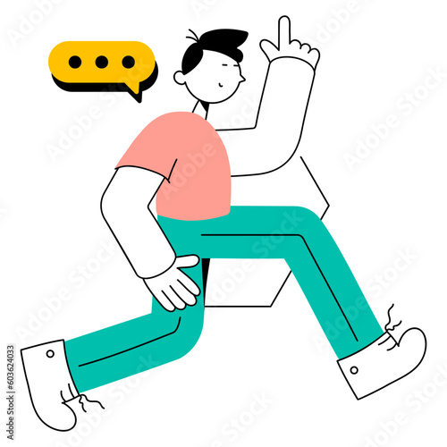Talkative Person