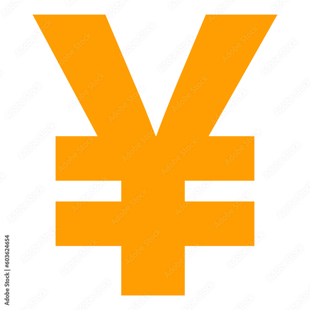 Fototapeta premium coin Yen, Yen money ,Yen financial growth, Yen currency, money bag, financial wealth concept illustration