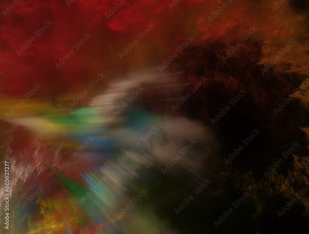 Imaginatory fractal abstract background Image