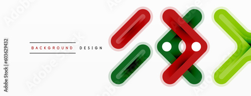 Minimal geometric background cross line. Design for wallpaper, banner, background, landing page, wall art, invitation, prints, posters