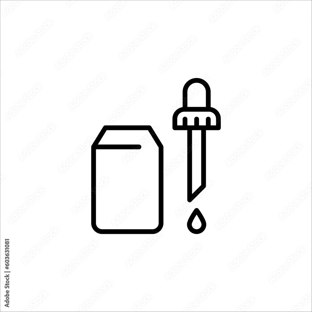 dropper icon. Pipette icon. Medicine dropper sign. vector illustration on white background. EPS 10 dropper icon. Pipette icon. Medicine dropper sign. vector illustration on white background. EPS 10