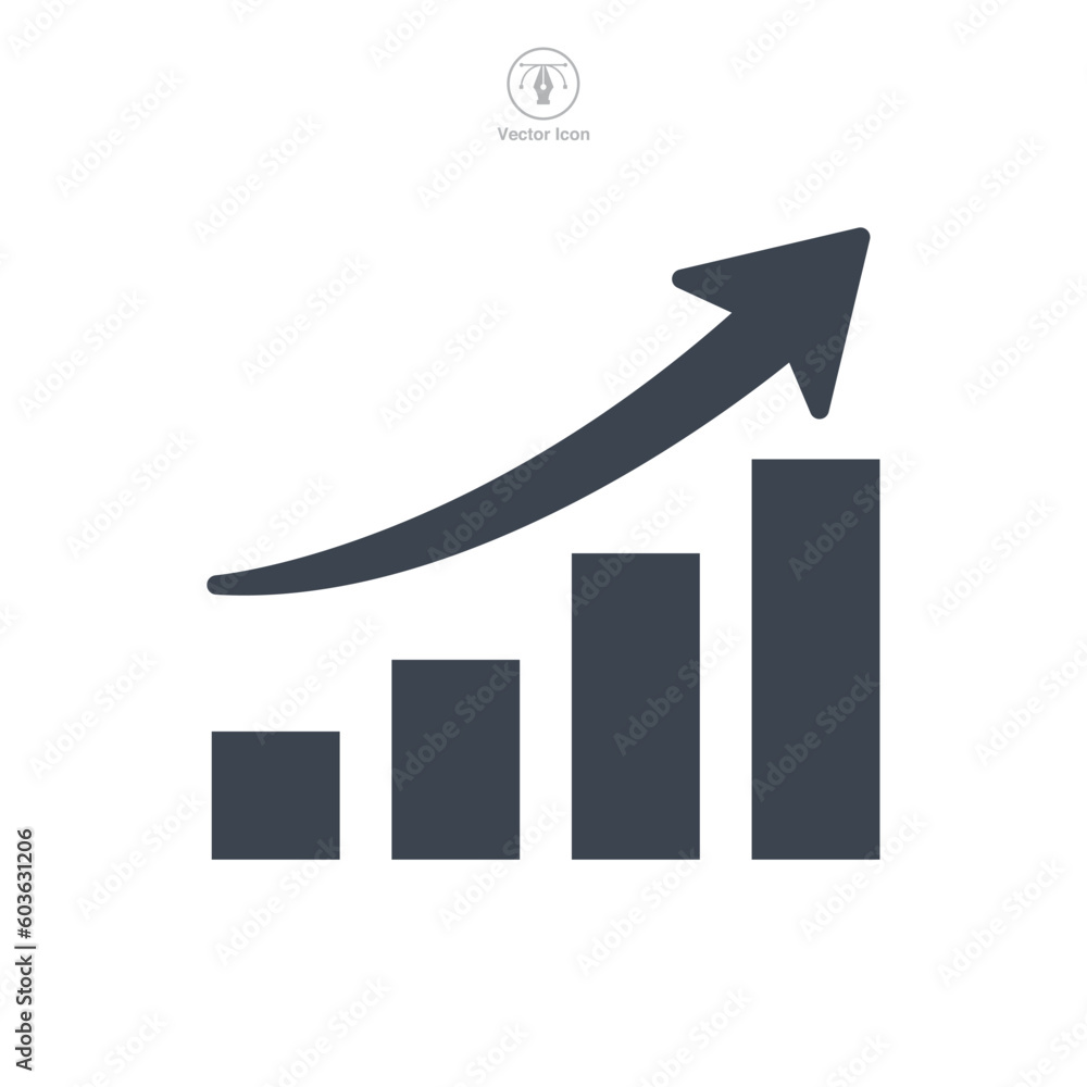 bar chart icon symbol template for graphic and web design collection logo vector illustration bar chart icon symbol template for graphic and web design collection logo vector illustration