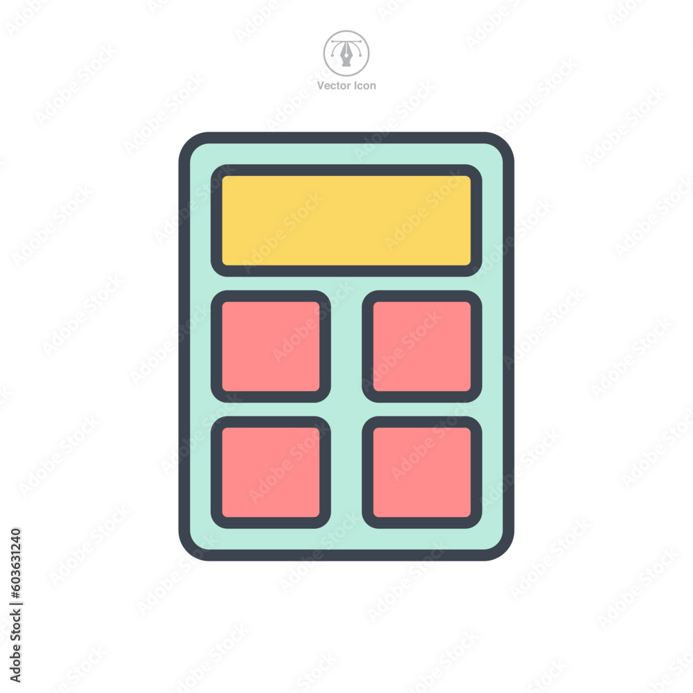 calculator icon symbol template for graphic and web design collection logo vector illustration calculator icon symbol template for graphic and web design collection logo vector illustration