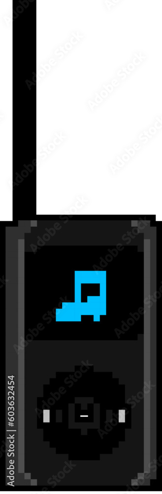 media radio music game pixel art retro vector. bit media radio music. old vintage illustration media radio music game pixel art retro vector. bit media radio music. old vintage illustration