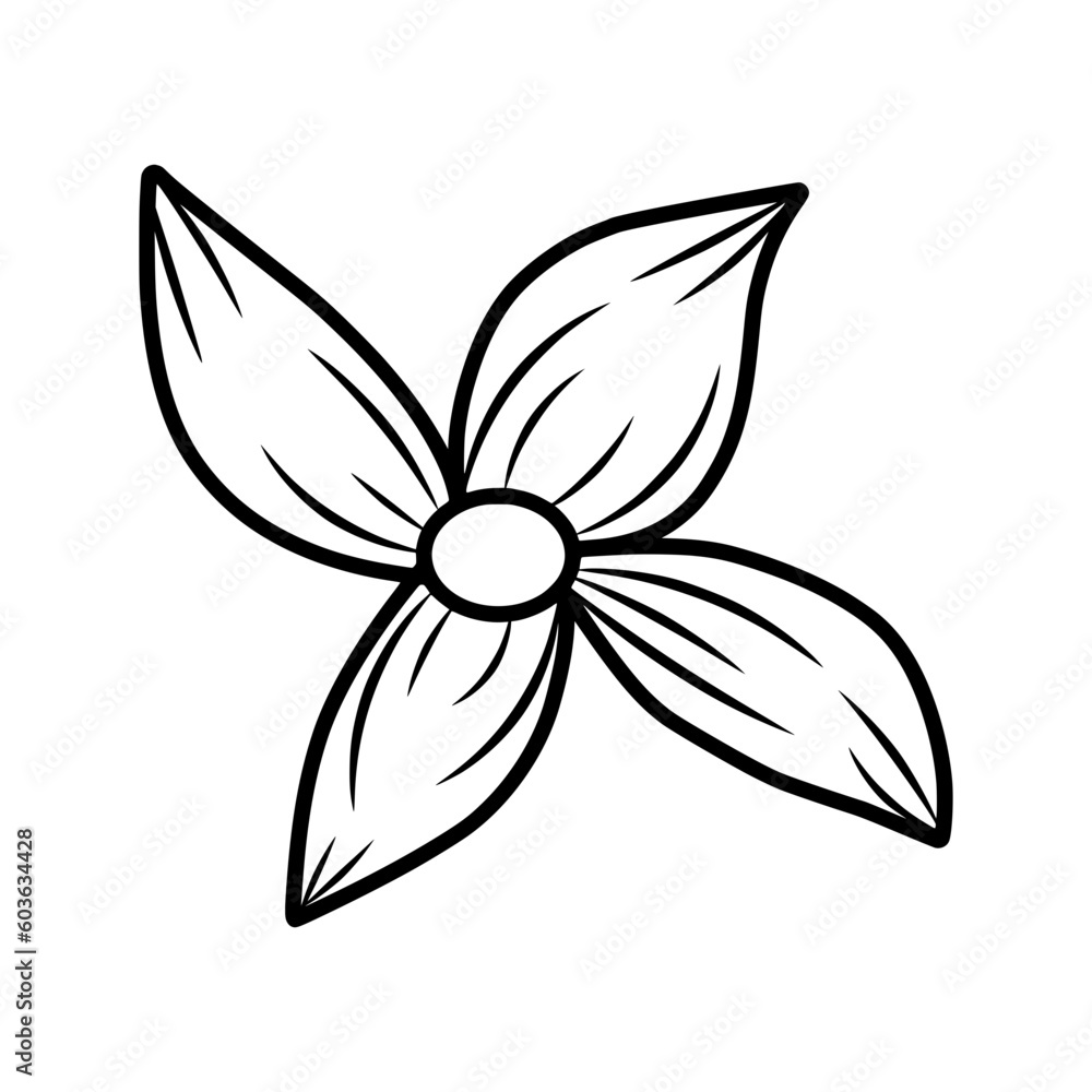 Flower Lineart Flower Lineart