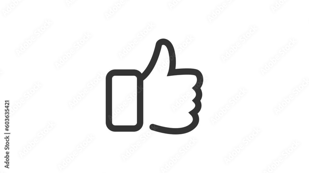 Like, Social Network Like Animated Icon
Like, Social Network Like Animated Icon