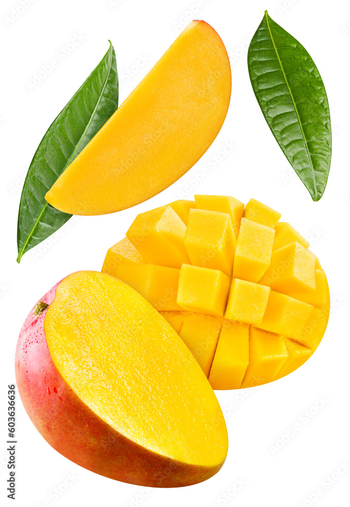 Fototapeta premium Mango isolated on white background