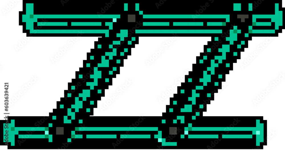 Fototapeta premium architect ruler builder game pixel art retro vector. bit architect ruler builder. old vintage illustration