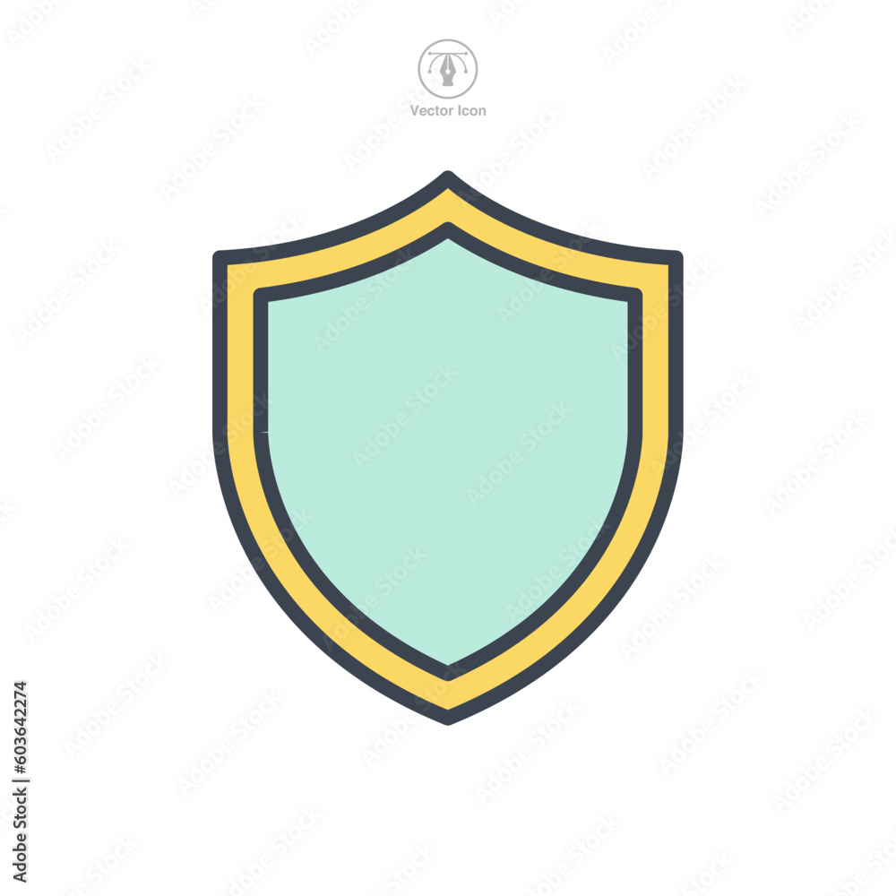 shield icon symbol template for graphic and web design collection logo vector illustration shield icon symbol template for graphic and web design collection logo vector illustration