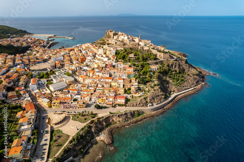 Sardegna, il centro storico di Castelsardo. photo