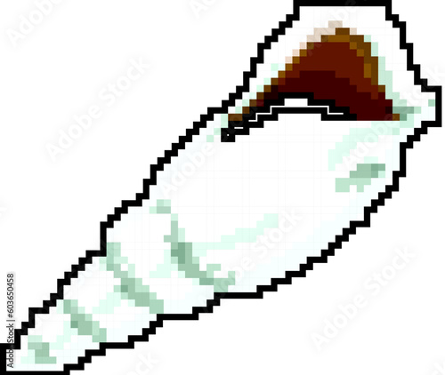 ocean sea shell game pixel art retro vector. bit ocean sea shell. old vintage illustration