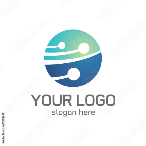 modern logos of code for coding, programming gradient logo template