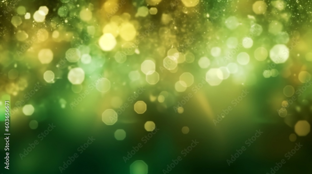 Vibrant Nebula: abstract lights. Abstract lights blur bokeh background. tan green orange black vivid background, generative AI Vibrant Nebula: abstract lights. Abstract lights blur bokeh background. tan green orange black vivid background, generative AI