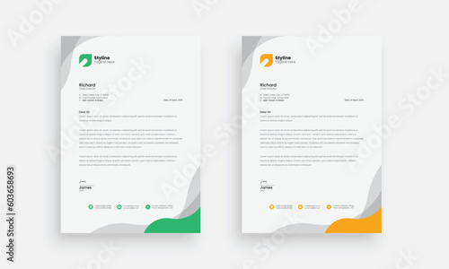 branding official letterhead, letterhead design. modern letterhead template design, profession letterhead & clean business letterhead style print ready letterhead corporate letterhead.