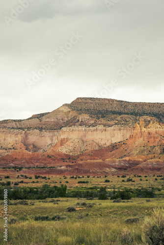 Red mountains in The Ghost Ranch, New Mexico