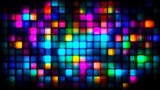 abstract colorful background with squares