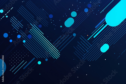 abstract technology background with code