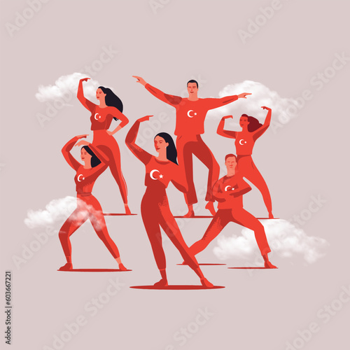 Happy May 19 is the Commemoration of Atatürk, youth and sports day. Translate: 19 Mayıs Atatürk'ü Anma Gençlik ve Spor Bayramı kutlu olsun.