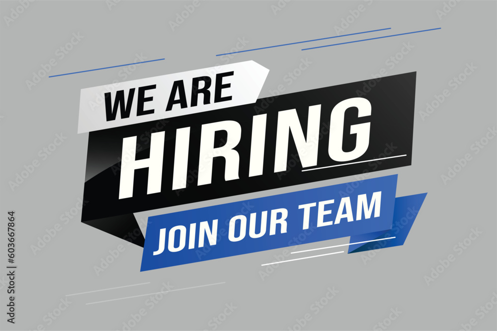hiring recruitment Join now design for banner poster We are hiring lettering with geometric shapes lines. Vector illustration typographic. Open vacancy design template modern concept hiring recruitment Join now design for banner poster We are hiring lettering with geometric shapes lines. Vector illustration typographic. Open vacancy design template modern concept