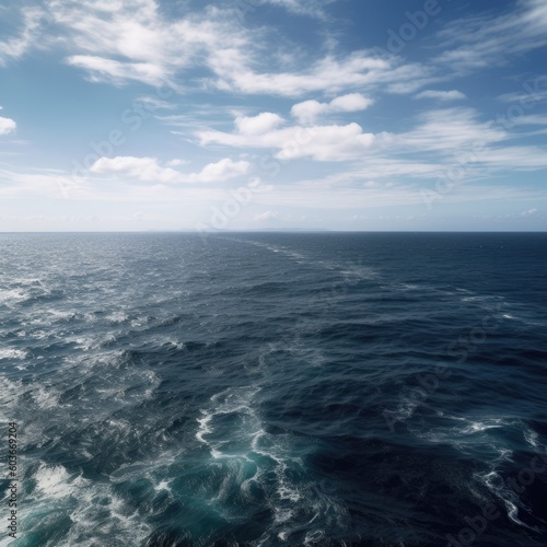A breathtaking ocean landscape 
