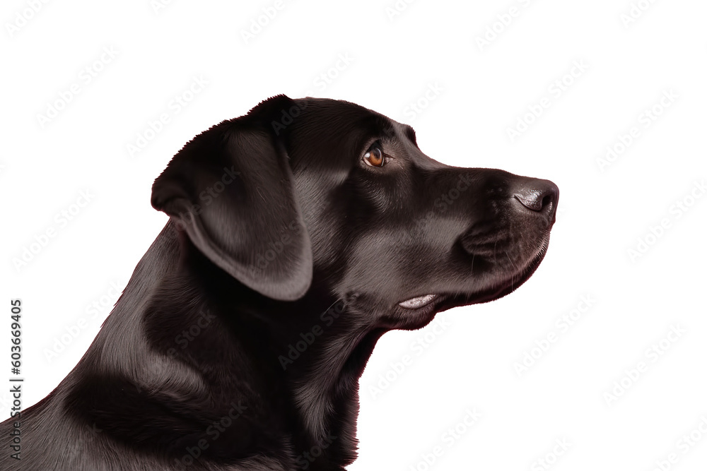 Fototapeta premium Transparent labrador, generative artificial intelligence