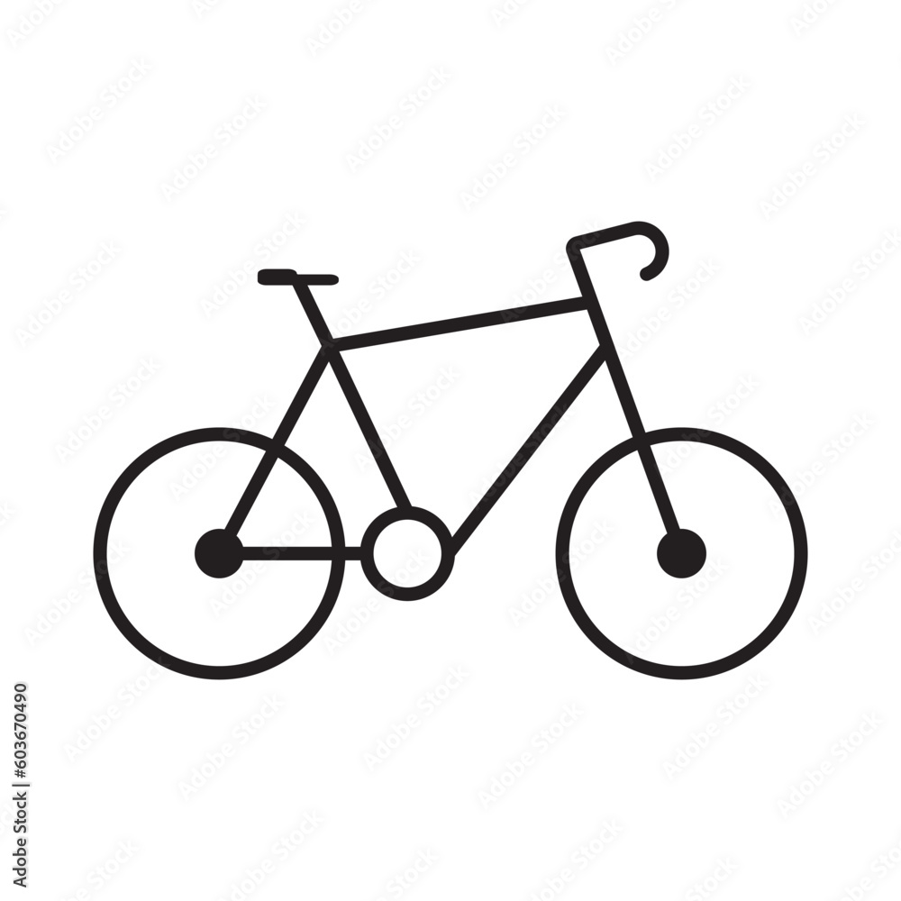 bicycle icon vector bicycle icon vector