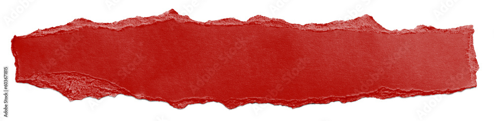red paper ripped message torn - obrazy, fototapety, plakaty 