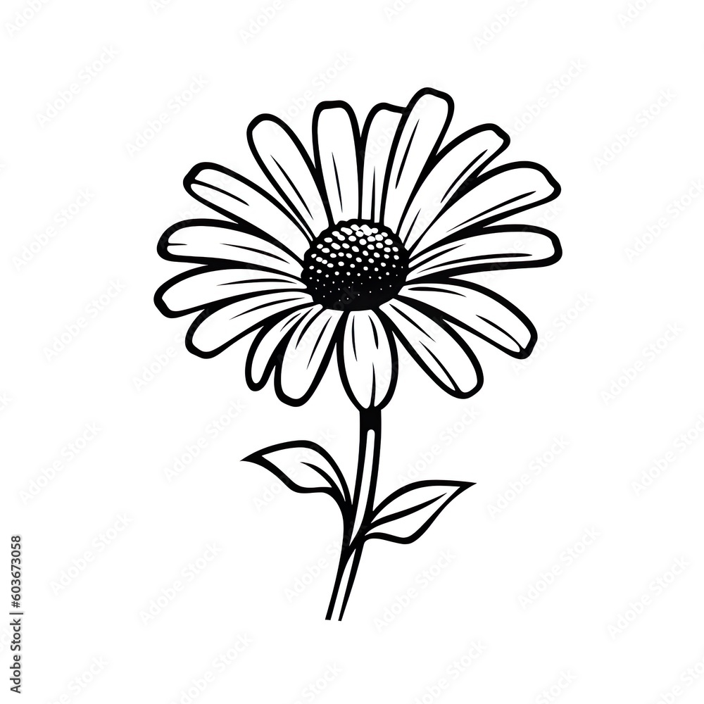 Attractive and classy image of flower generated by AI