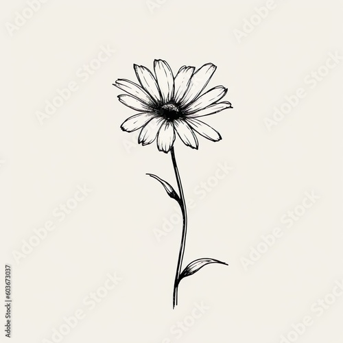 Attractive and classy image of flower generated by AI