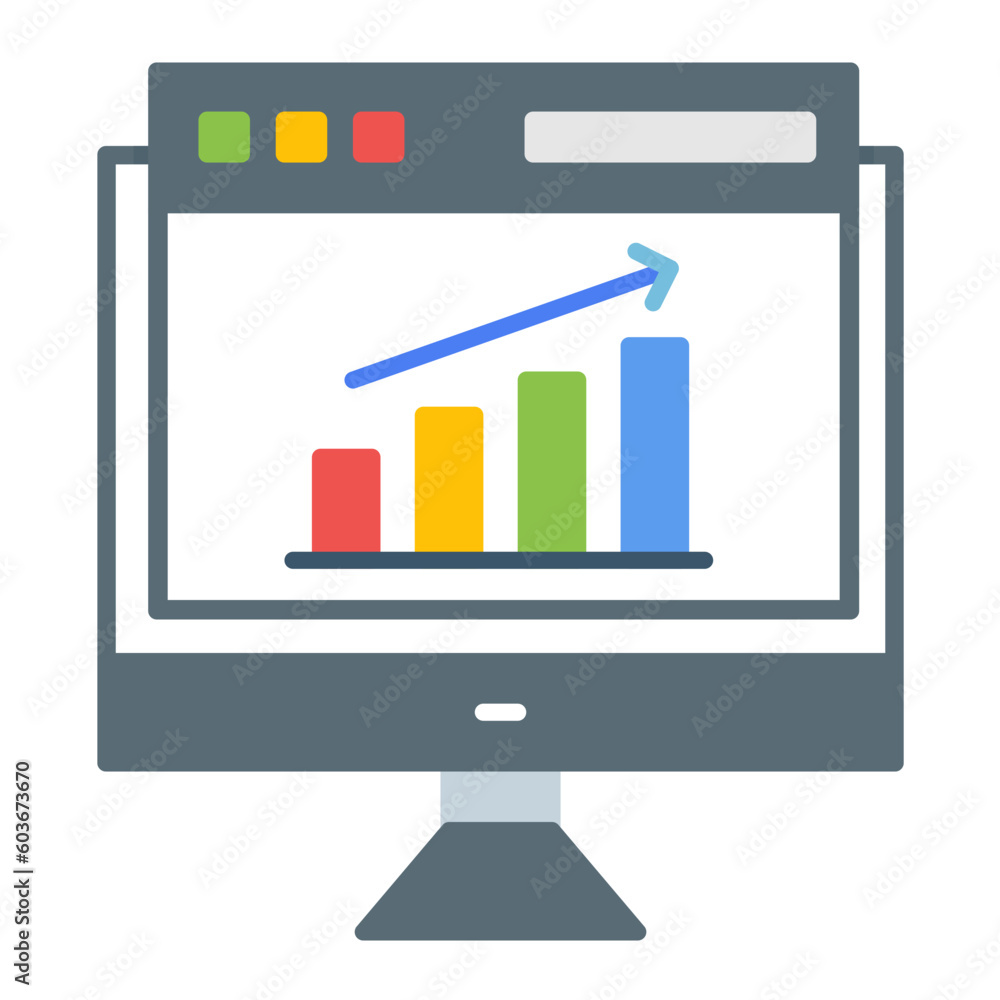 Website Traffic Icon Website Traffic Icon