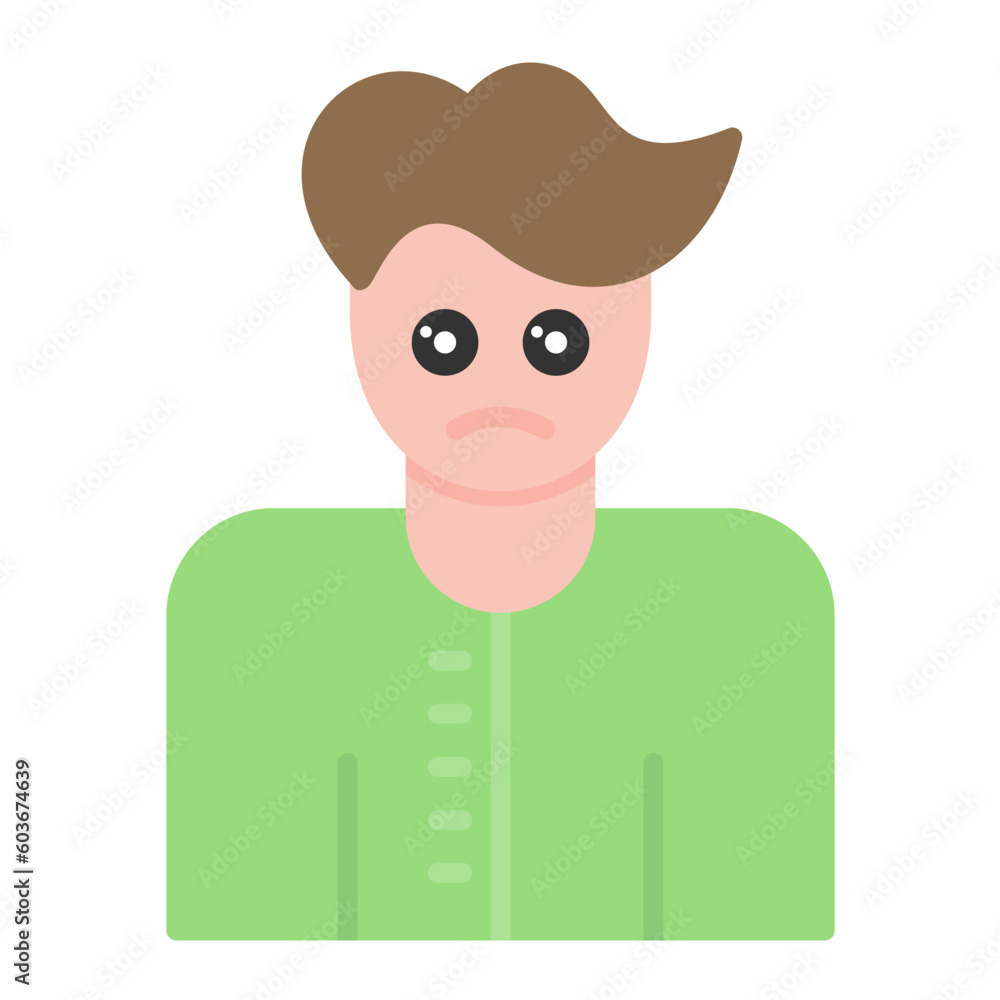 Obraz premium Sadness Icon
