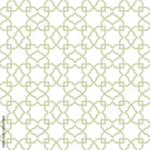 A Seamless Arabic and Islamic pattern