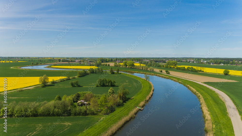 Obraz premium Pejzaż Żuławski