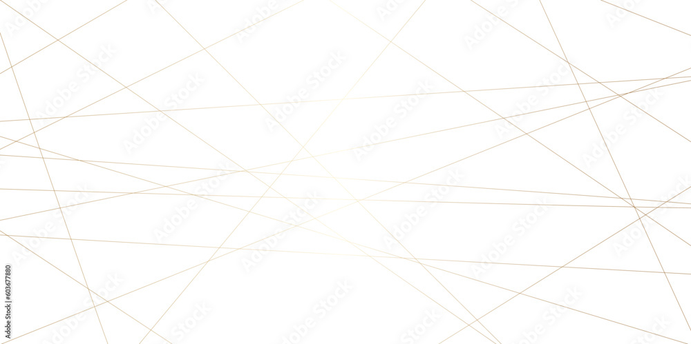 Abstract luxury premium shiny golden random chaotic square and triangle wave lines background. Vector, illustration