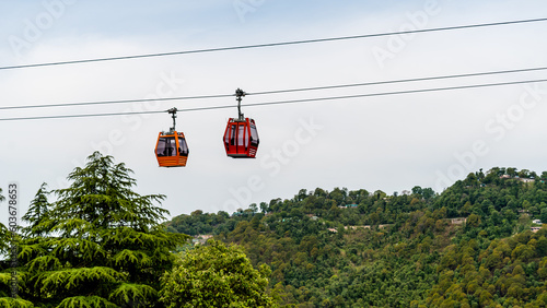 Dharamshala Skyway is 1.8 kms ropeway, by which you can reach Mcleodganj from Dharamshala in just 10 Minutes build by TATA Group