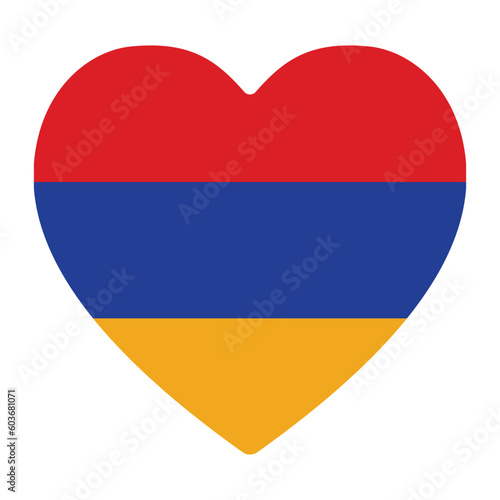 Flag of Armenia design shape 