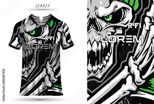 vector soccer jersey design for sublimation