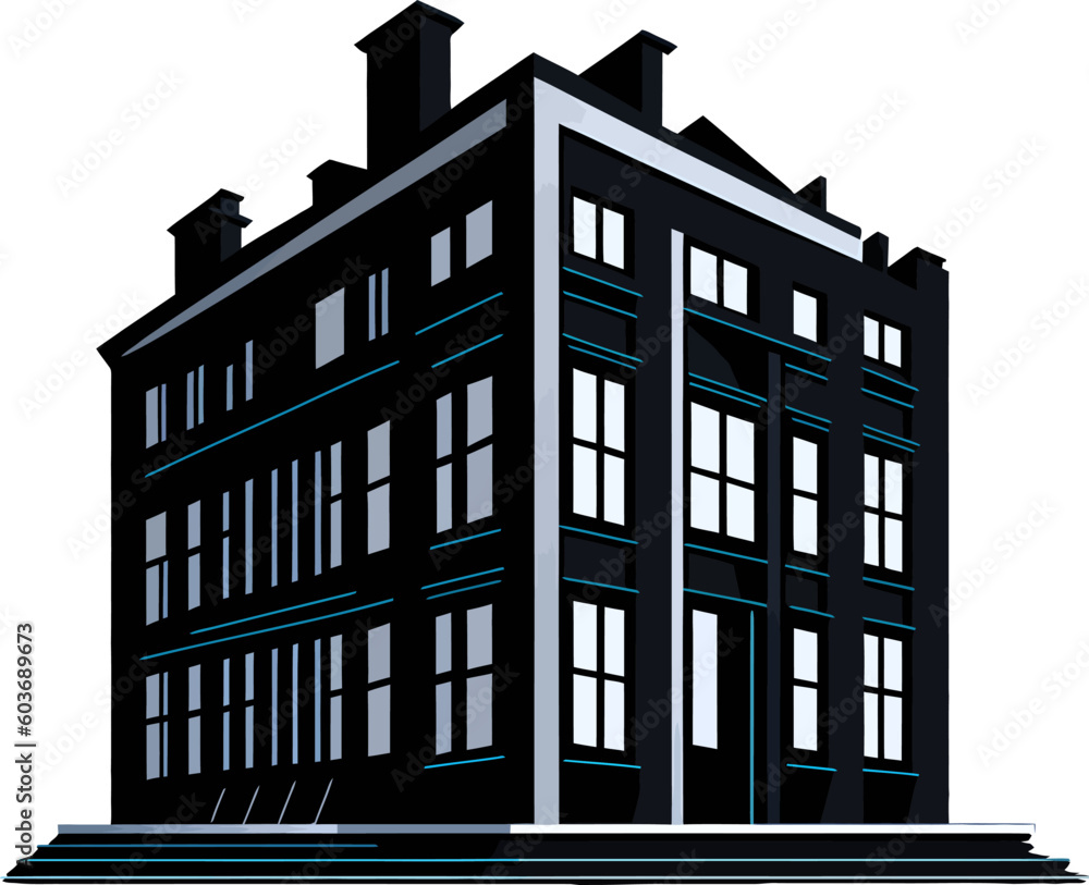 Bank building icon. Black, semi detail icon isolated on white background. Bank simple silhouette. Web site page and mobile app design vector element. Bank building icon. Black, semi detail icon isolated on white background. Bank simple silhouette. Web site page and mobile app design vector element.
