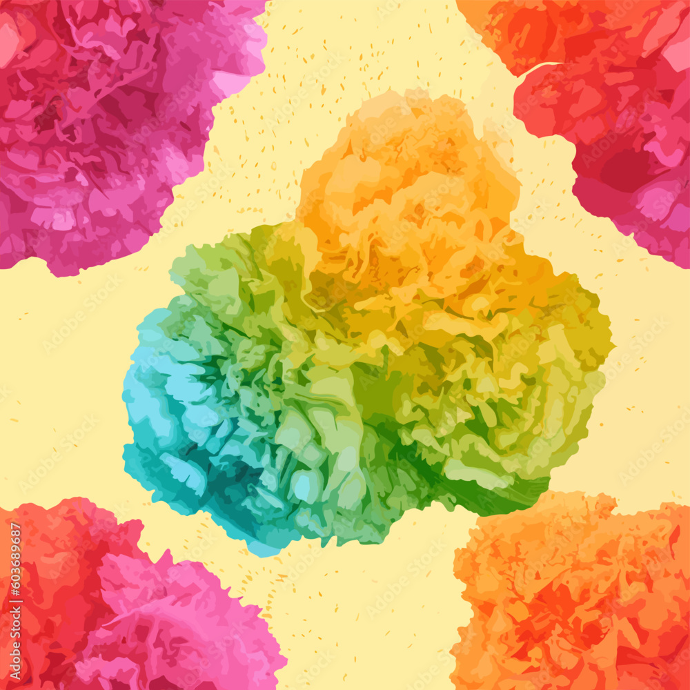 Seamless Colorful Carnation Pattern.

Seamless pattern of Carnations in colorful style. Add color to your digital project with our pattern!