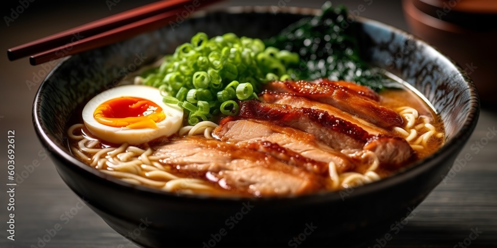Savor the Bold: Jiro-Style Ramen with Rich Tonkotsu Broth and Generous Toppings Savor the Bold: Jiro-Style Ramen with Rich Tonkotsu Broth and Generous Toppings